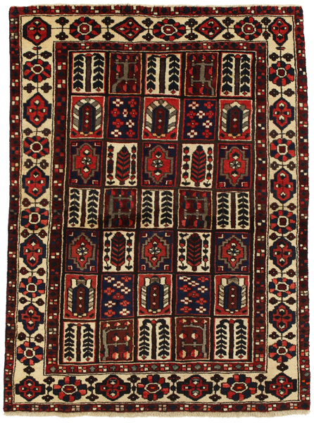 Bakhtiari Persian Carpet 200x147