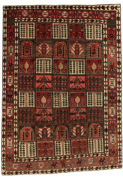 Bakhtiari Persian Carpet 283x202