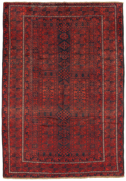 Baluch - Turkaman Persian Carpet 302x211