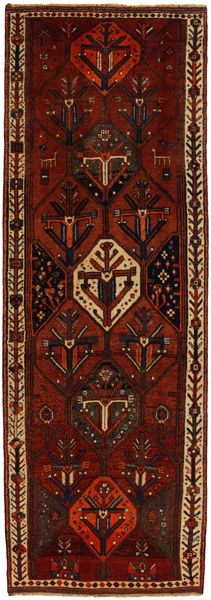 Bakhtiari - Qashqai Persian Carpet 431x146