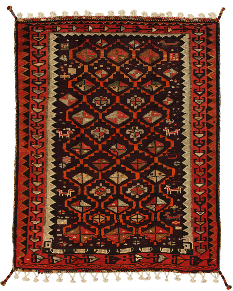 Lori - Bakhtiari Persian Carpet 187x152