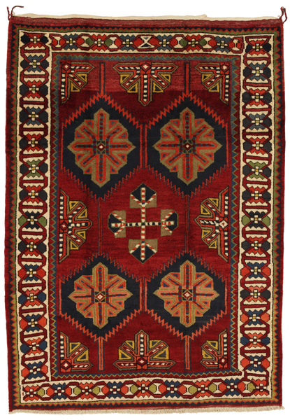 Bakhtiari Persian Carpet 222x155