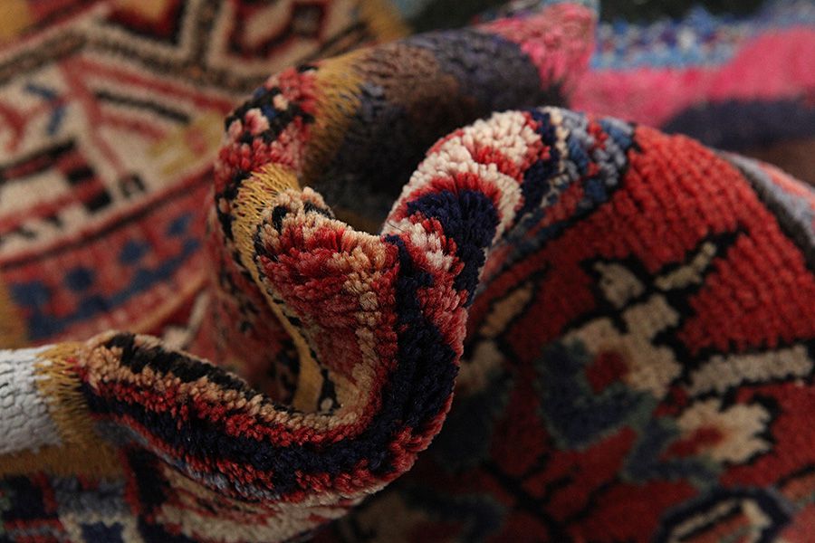 Patchwork Persian Carpet 209x149 - Picture 5