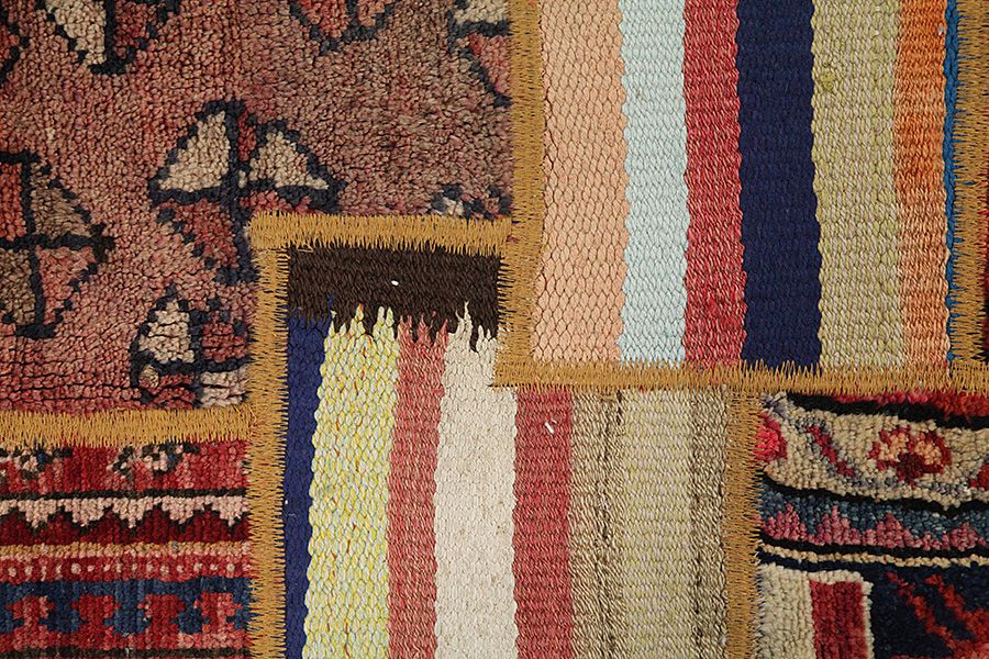 Patchwork Persian Carpet 209x149 - Picture 8