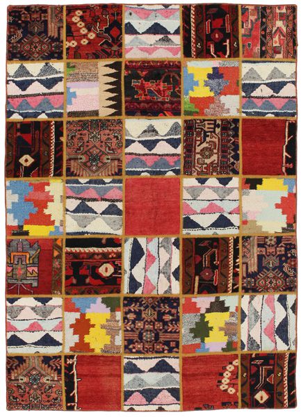 Patchwork Persian Carpet 212x152