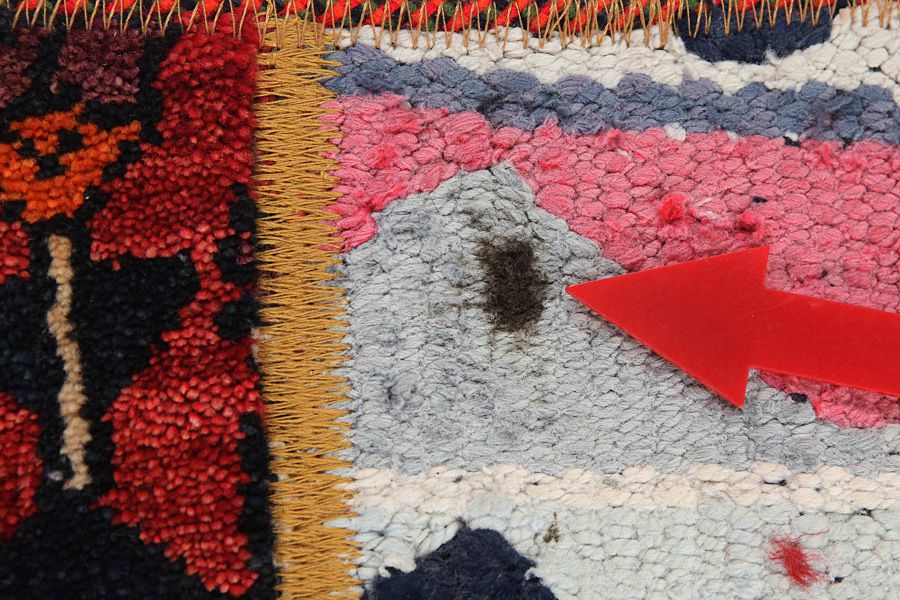 Patchwork Persian Carpet 212x152 - Picture 8