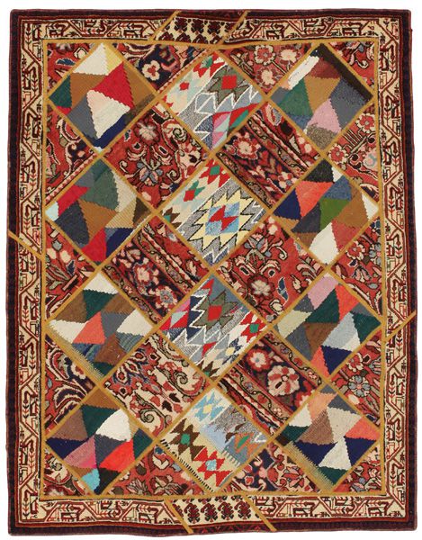 Patchwork Persian Carpet 200x156