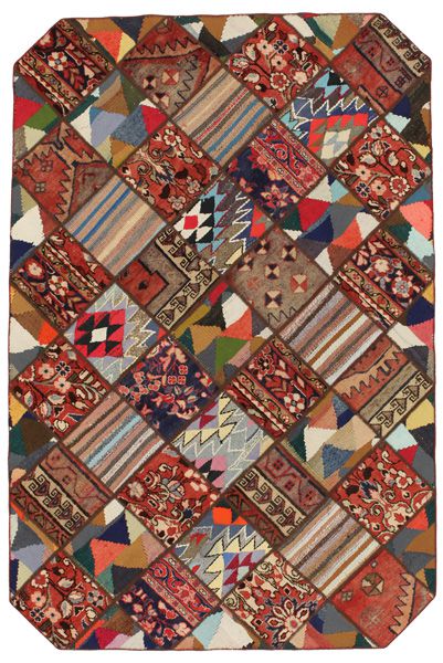 Patchwork Persian Carpet 253x171