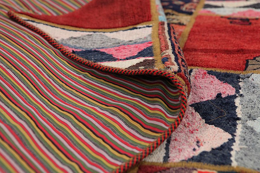 Patchwork Persian Carpet 216x148 - Picture 3