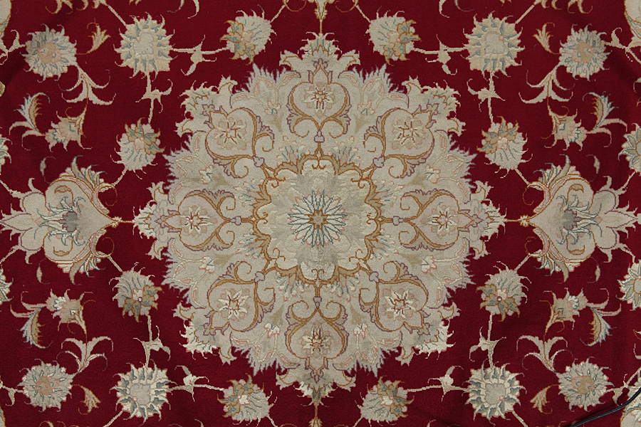 Tabriz Persian Carpet 200x203 - Picture 7
