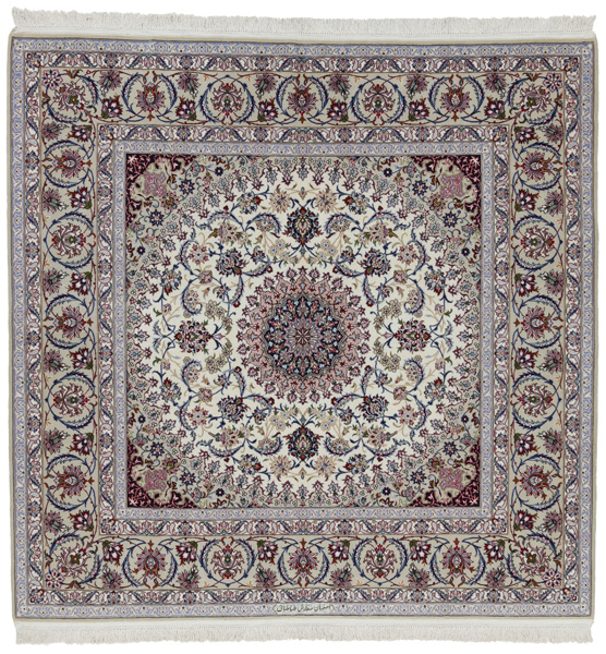 Isfahan Persian Carpet 206x207