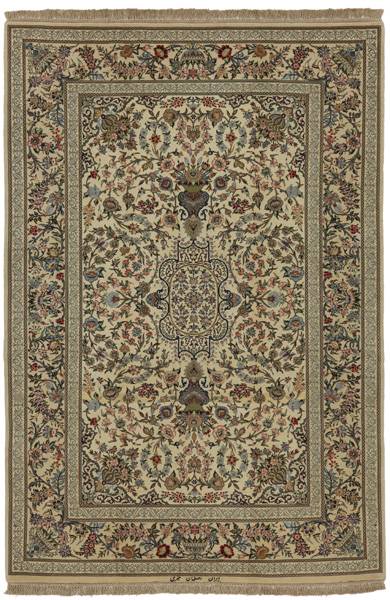 Isfahan Persian Carpet 215x146