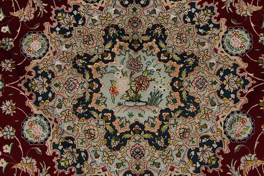 Tabriz Persian Carpet 340x247 - Picture 13