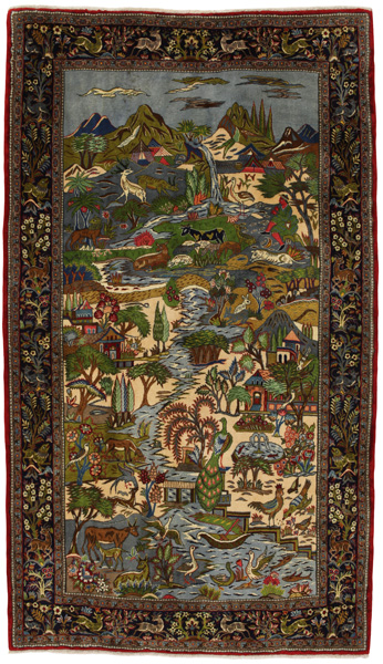 Bijar - Kurdi Persian Carpet 235x135