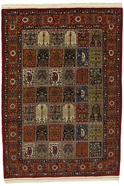 Qum - old Persian Carpet 198x138