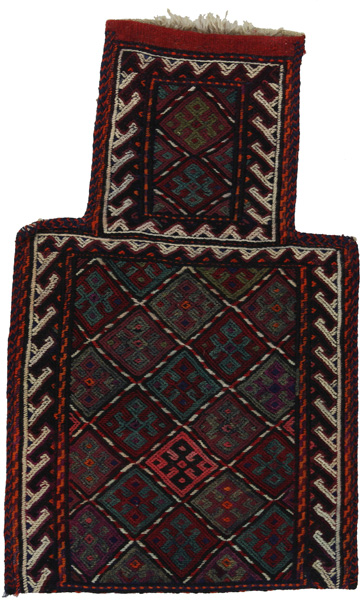 Qashqai - Saddle Bag Persian Carpet 52x31
