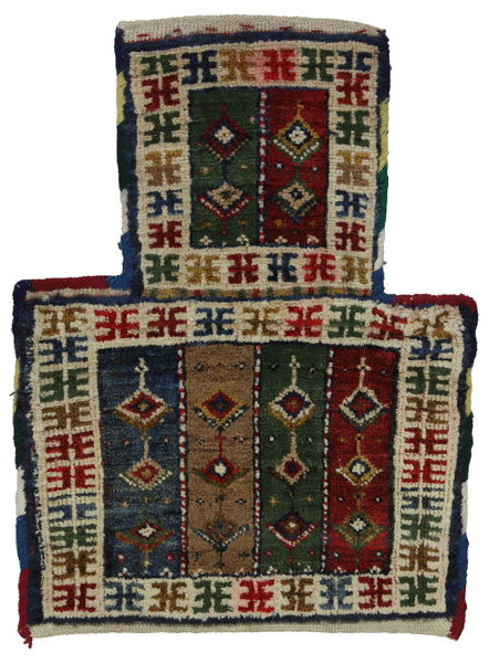 Qashqai - Saddle Bag Persian Carpet 50x36