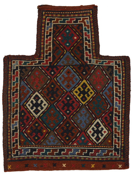 Qashqai - Saddle Bag Persian Carpet 51x39