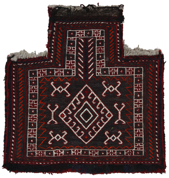 Bakhtiari - Saddle Bag Persian Carpet 44x43