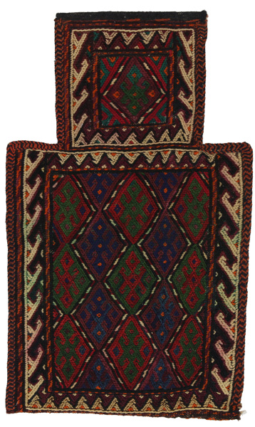 Qashqai - Saddle Bag Persian Carpet 51x30