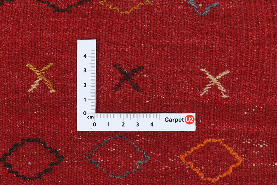 Qashqai - Saddle Bag Persian Carpet 47x33 - Picture 3