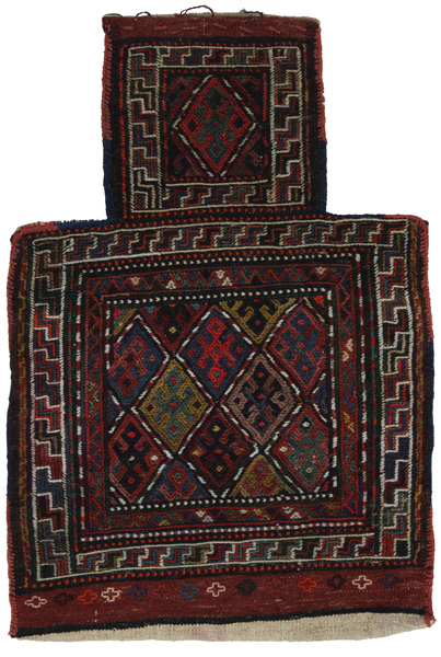 Qashqai - Saddle Bag Persian Carpet 58x39
