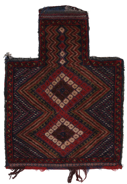 Turkaman - Saddle Bag Persian Carpet 55x39