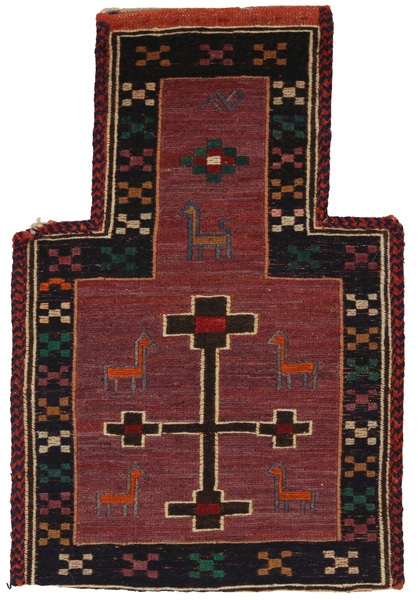Qashqai - Saddle Bag Persian Carpet 44x30