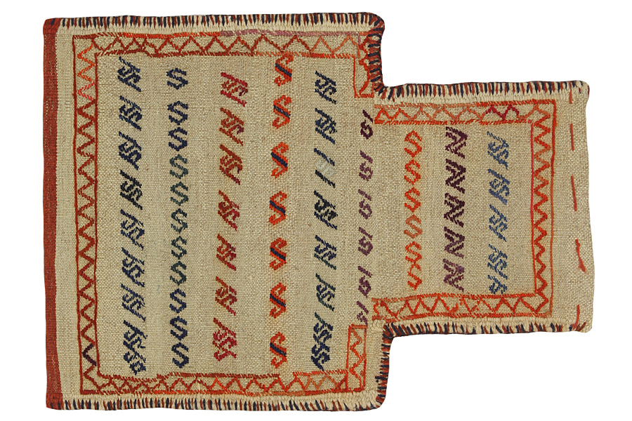 Qashqai - Saddle Bag Persian Carpet 49x36 - Picture 1