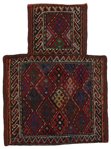Qashqai - Saddle Bag Persian Carpet 50x37