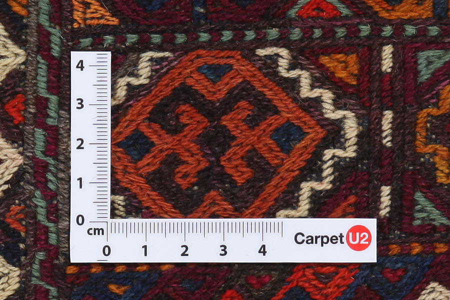 Qashqai - Saddle Bag Persian Carpet 54x38 - Picture 3