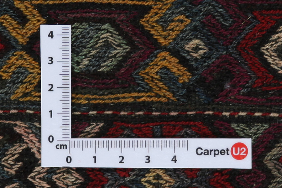 Qashqai - Saddle Bag Persian Carpet 46x35 - Picture 3