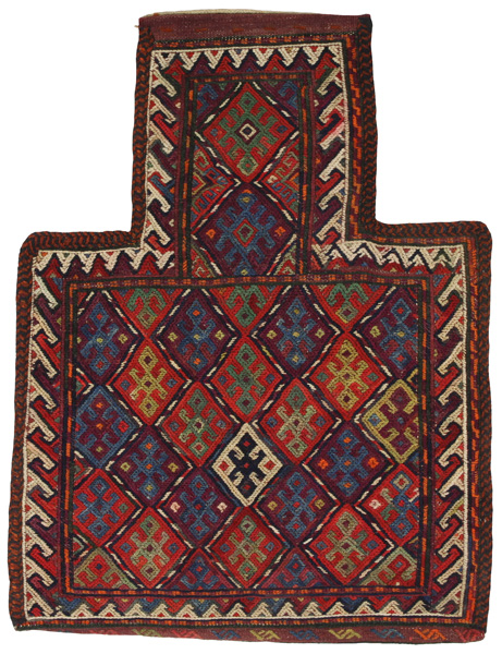 Qashqai - Saddle Bag Persian Carpet 52x39