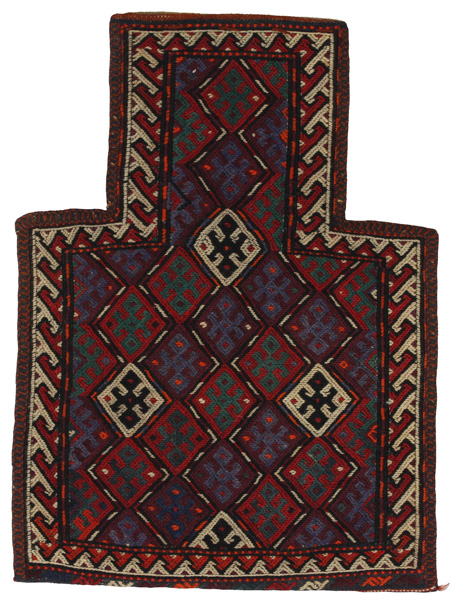 Qashqai - Saddle Bag Persian Carpet 51x38