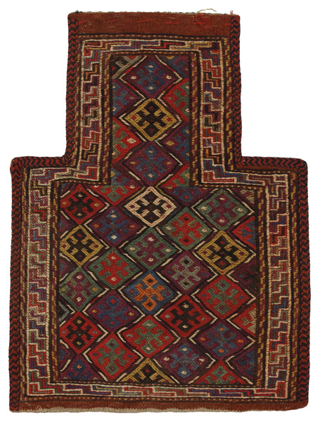 Qashqai - Saddle Bag Persian Carpet 50x37