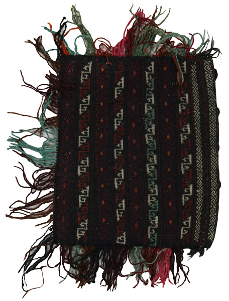 Turkaman - Saddle Bag Afghan Carpet 39x34
