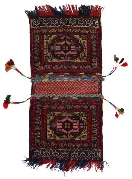 Turkaman - Saddle Bag Afghan Textile 106x50