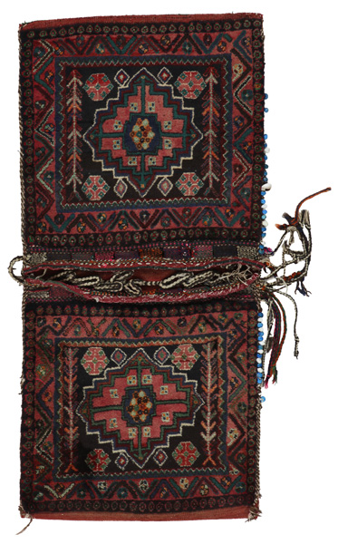 Qashqai - Saddle Bag Persian Carpet 144x68