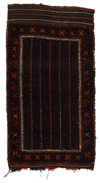 Baluch - Saddle Bag Afghan Carpet 104x57
