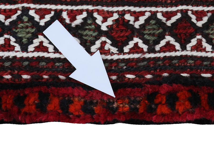 Jaf - Saddle Bag Persian Carpet 138x91 - Picture 6