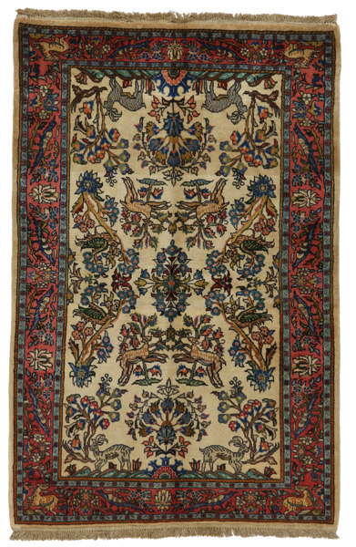 Jozan - Sarouk Persian Carpet 170x112