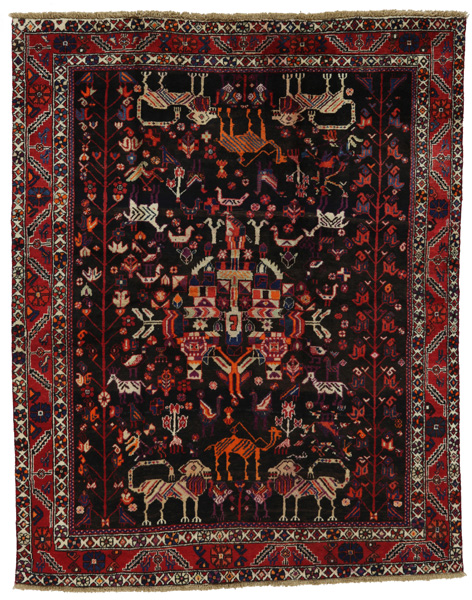 Bakhtiari Persian Carpet 185x145