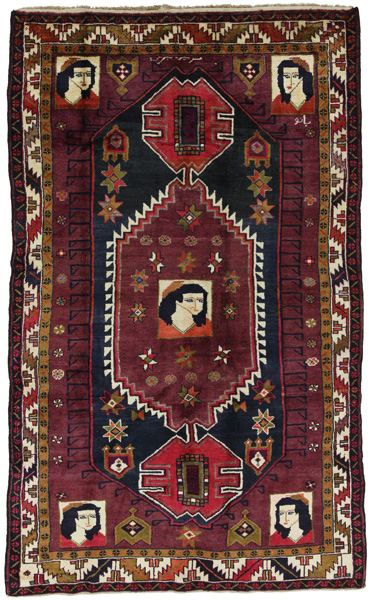 Gabbeh - Qashqai Persian Carpet 227x143