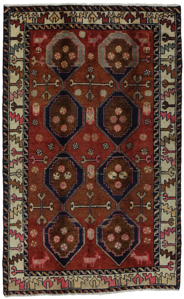 Bakhtiari - Qashqai Persian Carpet 213x132