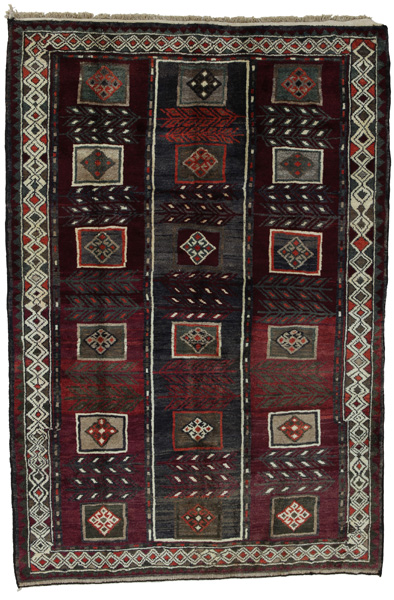 Gabbeh - Bakhtiari Persian Carpet 210x140