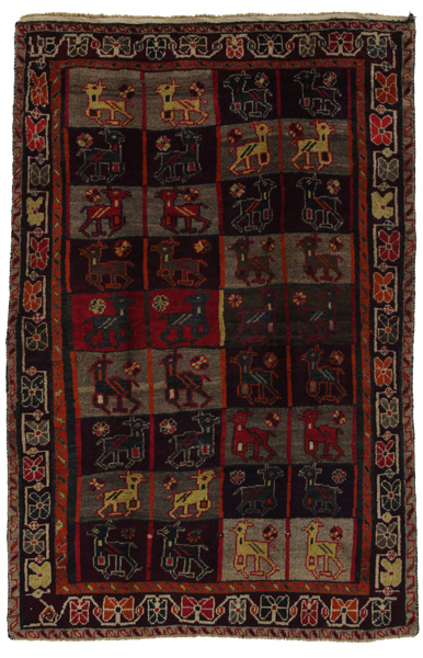 Bakhtiari - Garden Persian Carpet 208x136