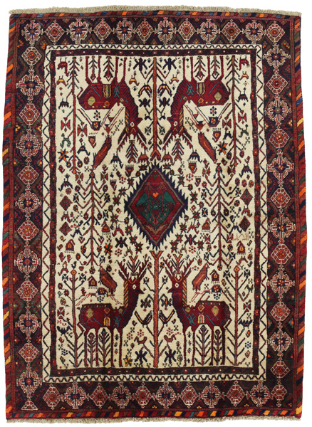 Afshar - Sirjan Persian Carpet 198x145