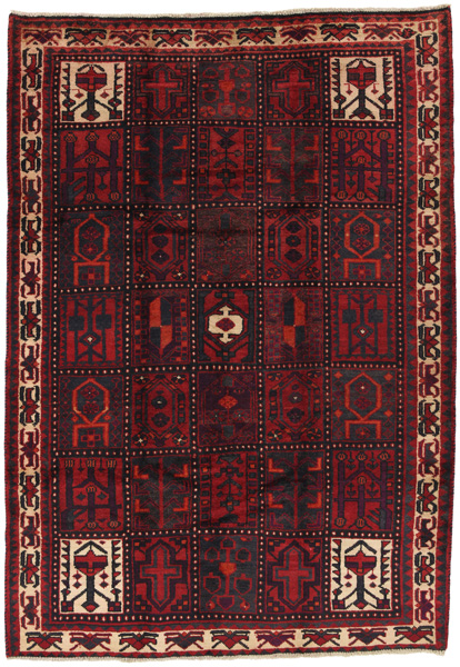 Bakhtiari - Garden Persian Carpet 235x164