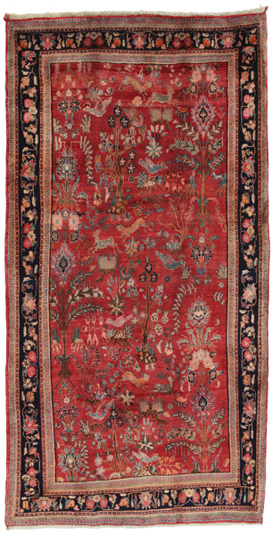 Jozan - Sarouk Persian Carpet 300x153