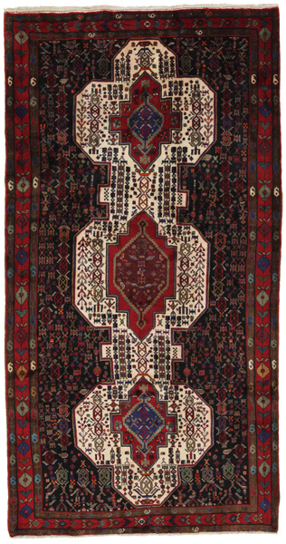 Senneh - Kurdi Persian Carpet 290x156